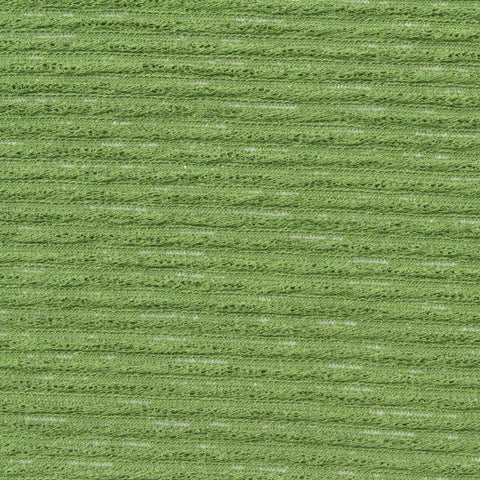 Heathered Green Marl Jersey Knit, Polyester, 190 gsm