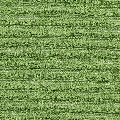 Heathered Green Marl Jersey Knit, Polyester, 190 gsm