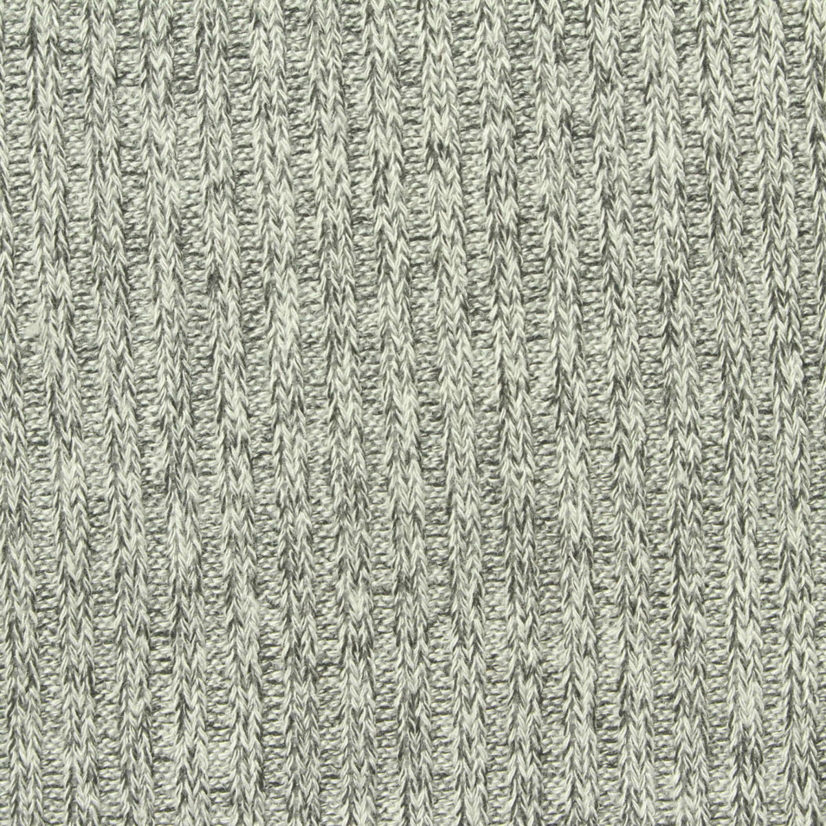 Heather Grey Marl Rib Knit, Viscose-Poly, 210 gsm, 155 cm