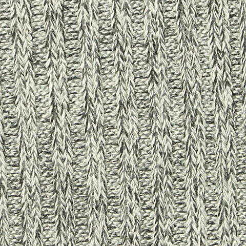 Heather Grey Marl Rib Knit, Viscose-Poly, 210 gsm, 155 cm