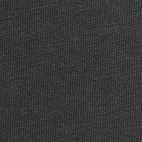 100% Cotton Jersey Knit Fabric, 145 gsm, 165 cm — Black