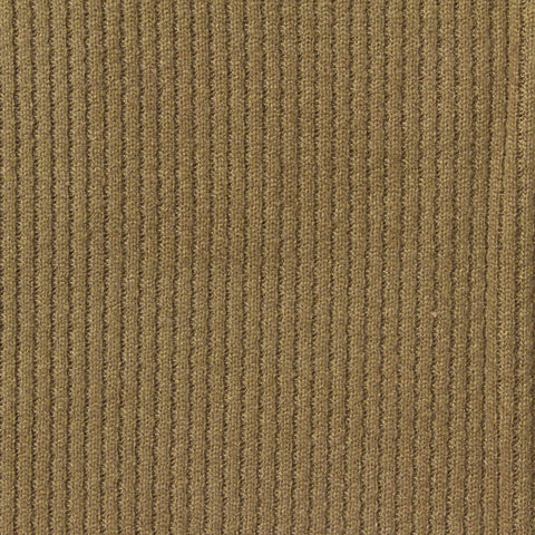 Polyester Viscose Blend Chenille Fabric, 300 gsm, 160 cm — Khaki