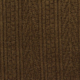 Striped Polyester Stretch Chenille Fabric, 280 gsm, 160 cm — Brown