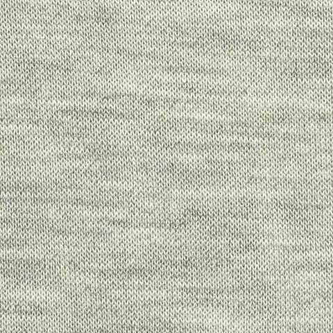 Light Grey Marl Scuba Knit, Viscose-Poly, 290 gsm