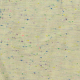 Light Cream Marl Jersey Knit, Poly-Cotton