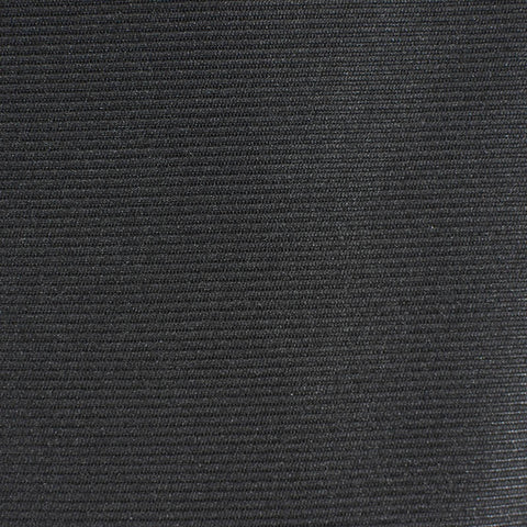 100% Polyester Interlock Knit Fabric, 227 gsm, 59 cm — Black