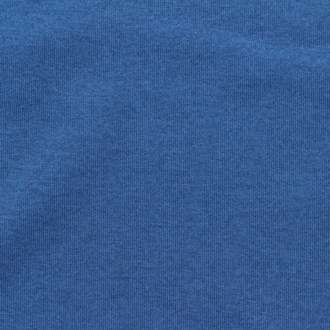 Blue Heather Jersey Knit, Polyester, 150 gsm