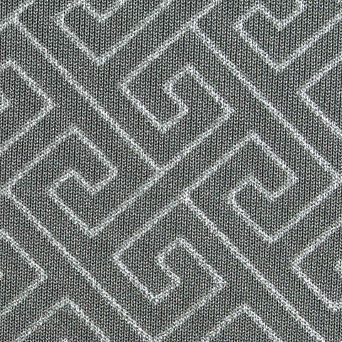 Grey Tone-on-Tone Scuba Knit, Polyester