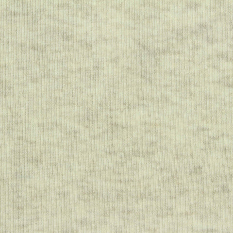 Light Beige Marl Rib Knit, Poly-Cotton, 220 gsm