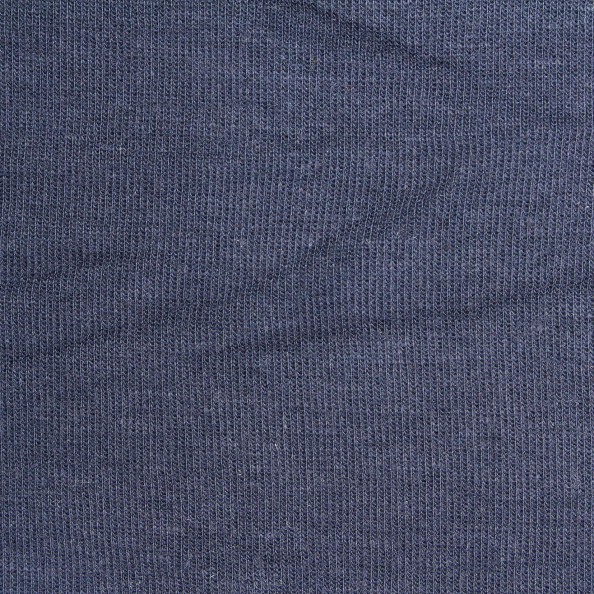 Polyester Cotton Scuba Knit Fabric, 240 gsm, 170 cm — Navy