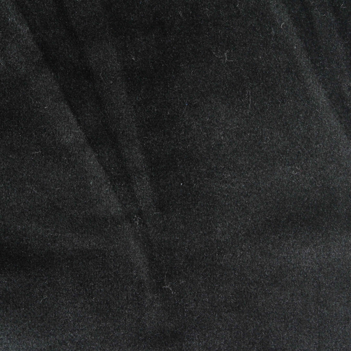 Polyester Stretch Knit Fabric, 220 gsm, 195 cm — Black