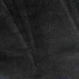 Polyester Stretch Knit Fabric, 220 gsm, 195 cm — Black