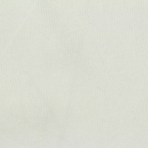 Polyester Cotton Scuba Knit Fabric, 230 gsm, 170 cm — White