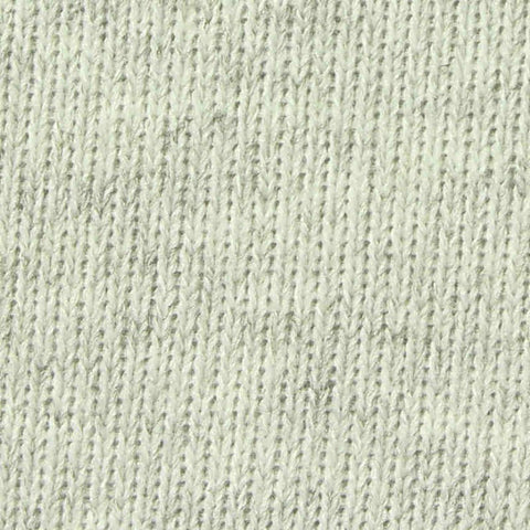 Light Grey Marl Rib Knit, Polyester, 250 gsm, 160 cm