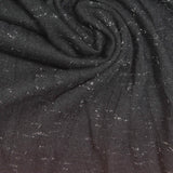 Dark Grey Marl Jersey Knit, Poly-Viscose