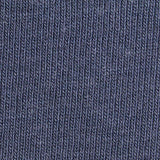 Heathered Blue Marl Rib Knit, Poly-Cotton — texture