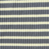Grey Stripes Knit, Cotton-Poly