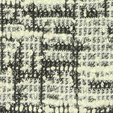 Black Abstract Bouclé, Poly-Cotton — texture
