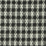 Black Houndstooth Jersey Knit, Polyester — texture