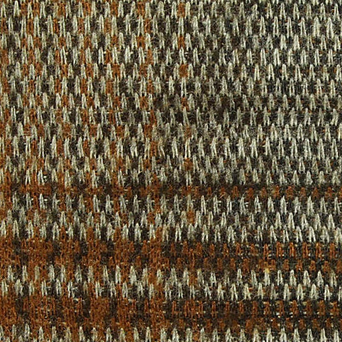 Brown Abstract Jacquard, Polyester