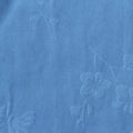 Blue Floral Jacquard, Polyester, 170 gsm