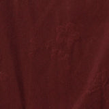 Red Tone-on-Tone Floral Jacquard, Polyester
