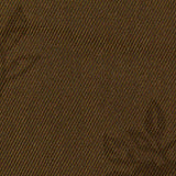 Brown Floral Jacquard, Polyester — texture