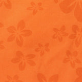 Orange Floral Jacquard, Polyester
