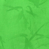 Green Abstract-Leaf Jacquard, Polyester
