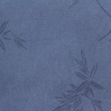 Blue-Grey Leaf Jacquard, Polyester