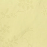 Pale Yellow Tone-on-Tone Floral Jacquard, Polyester