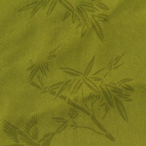 Khaki Leaf Jacquard, Polyester