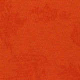 Polyester Stretch Linen-Look Fabric, 314 gsm — Orange