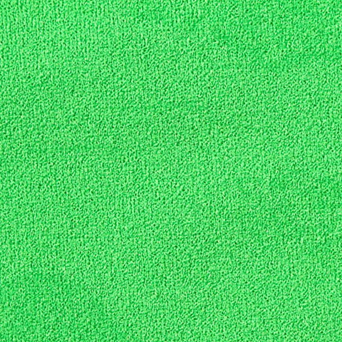 Polyester Stretch Linen-Look Fabric, 307 gsm — Green