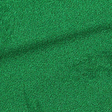 Polyester Stretch Linen-Look Fabric, 290 gsm — Green — texture