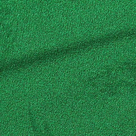 Polyester Stretch Linen-Look Fabric, 290 gsm — Green