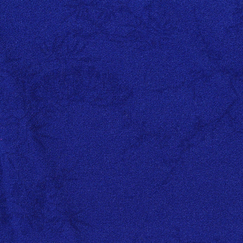 Polyester Stretch Linen-Look Fabric, 280 gsm — Blue