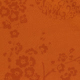 Orange Tone-on-Tone Floral Jacquard, Polyester