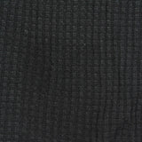 Dark Grey Marl Waffle Knit, Viscose