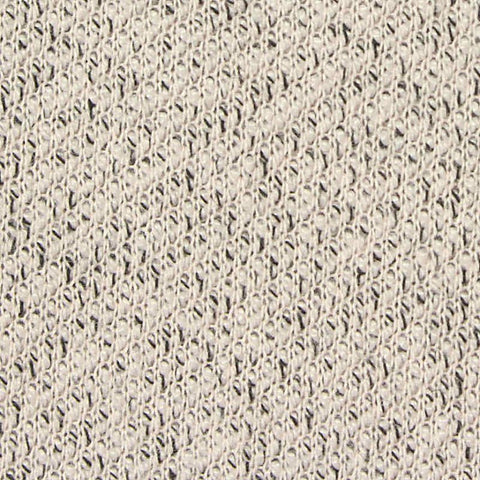 Dark Grey Heathered-Marl Chunky Knit, Polyester, 320 gsm