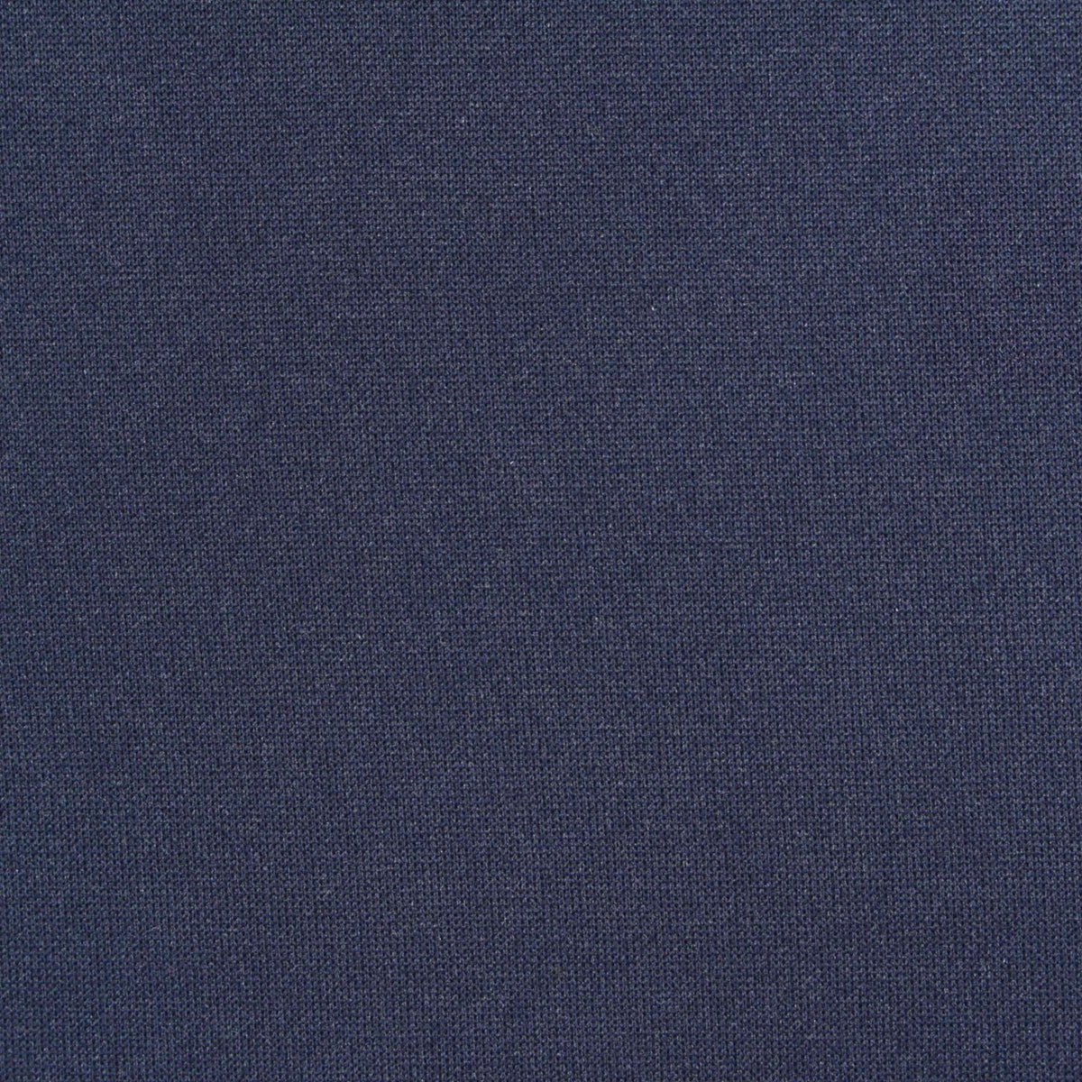 Polyester Viscose Stretch Scuba Knit Fabric, 240 gsm, 156 cm — Navy