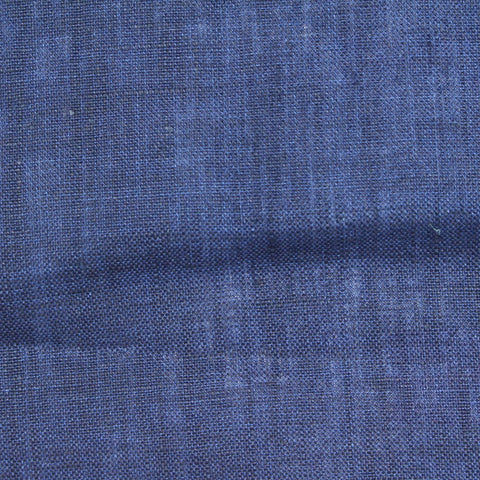 Dark Blue Heathered-Marl Woven, Linen