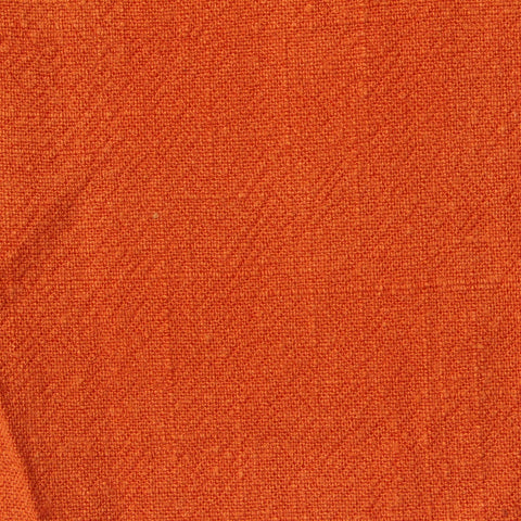 Washed Viscose Linen Woven Fabric, 220 gsm — Orange