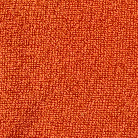 Washed Viscose Linen Woven Fabric, 220 gsm — Orange