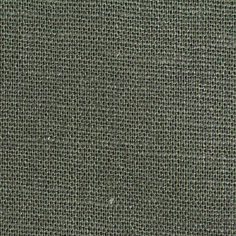 Linen Cotton Stretch Woven Fabric, 218 gsm — Green