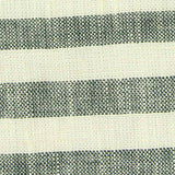 Dark Green Stripe Woven, Cotton-Linen — texture