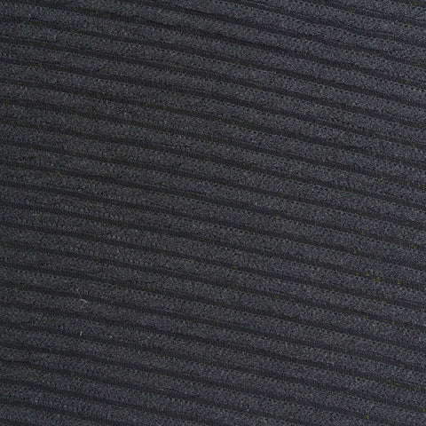 Polyester Stretch Knit Fabric, 165 gsm, 153 cm — Black