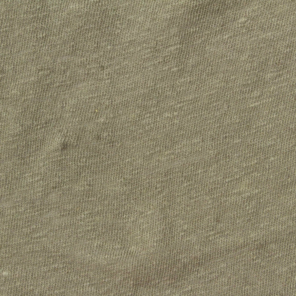 Olive Marl Jersey Knit, Cotton-Linen