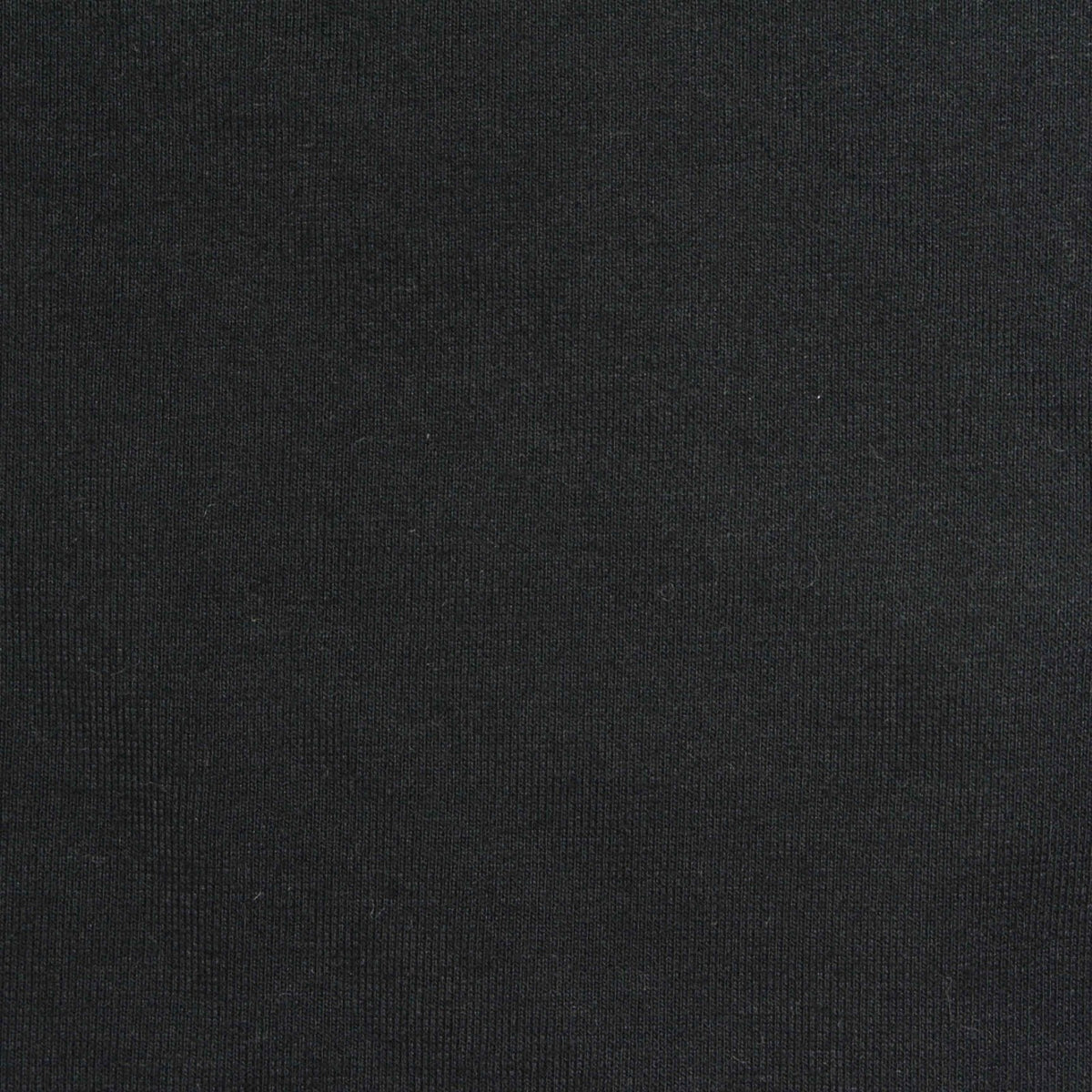 Viscose Nylon Stretch Ponte Knit Fabric, 310 gsm, 160 cm — Black, ref EF-251957