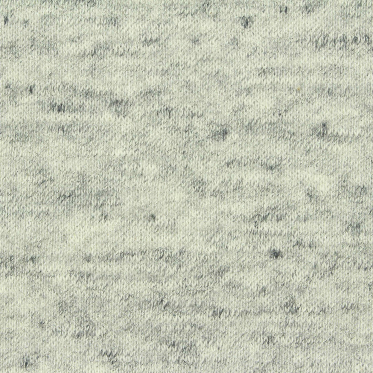 Light Grey Marl French Terry, Cotton, 208 gsm, 170 cm